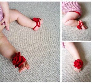 Comment faire des sandales aux pieds nus pour bébés - Mère - de la niche