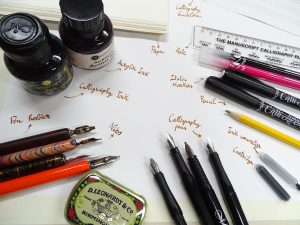 Comment faire une belle calligraphie Cartes de Noël