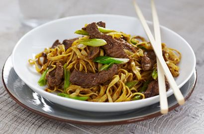 Sha Cha Beef Noodles - Wie Beef Chow Mein Make