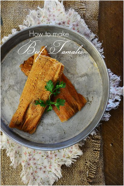 Comment faire tamales de boeuf (Tutorial) - Muy Delish