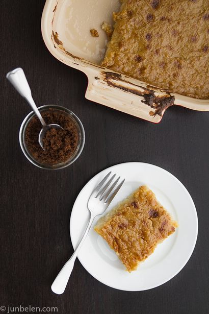 Wie man Biko (klebriger Reis-Kuchen mit karamellisierten Kokosmilch Topping), Junblog