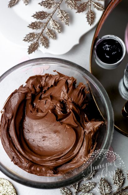 Comment faire Noir Buttercream Icing