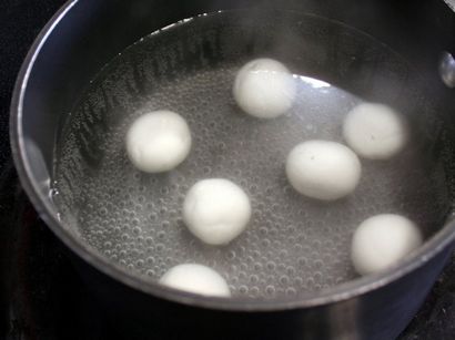 Comment faire sésame noir de riz gluant Dumplings (Tang Yuan), la famille américaine d'origine chinoise