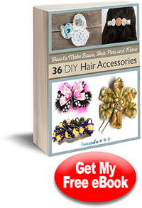 Comment faire Bows, épingles à chignons et Plus 36 Bricolage Accessoires cheveux livre électronique gratuit