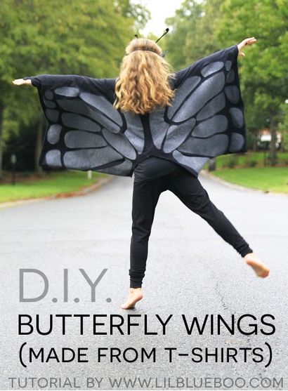 Wie man Butterfly Wings von T-Shirts