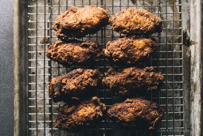 Wie Buttermilk Fried Chicken Wings machen - ich ein Essen Blog bin ich bin ein Lebensmittel-Blog