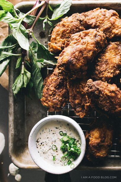 Comment faire de poulet frit au babeurre Wings - je suis un blog alimentaire je suis un blog alimentaire