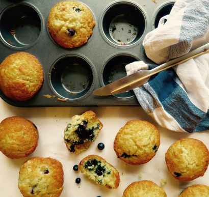 Wie man im Café-Stil Muffins