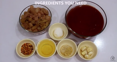 Wie man Huhn Manchurian Sonder Rezept zu Hause Essen Stellen in 5 Minuten