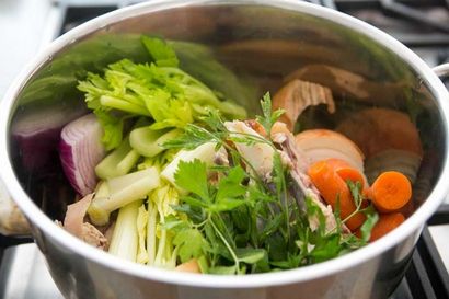 Comment faire de poulet Stock