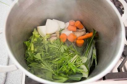 Comment faire de poulet Stock