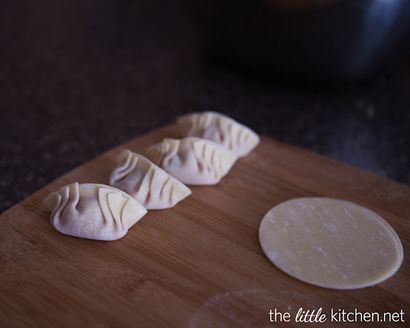 Wie man chinesische Potstickers (Rezept und Video), The Little Kitchen