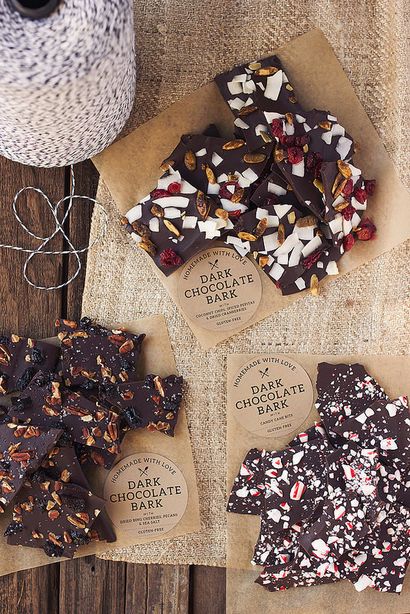 Comment faire du chocolat à Bark - Yummies savoureux