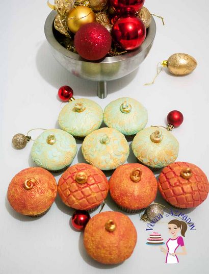 Comment faire l'ornement de Noël - Petits gâteaux parfaits vacances Treats - Veena Azmanov