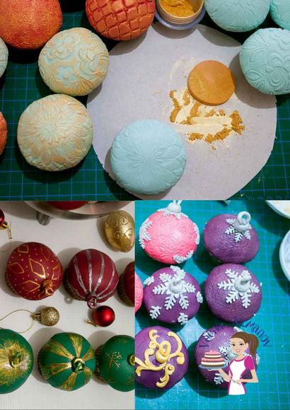 Comment faire l'ornement de Noël - Petits gâteaux parfaits vacances Treats - Veena Azmanov