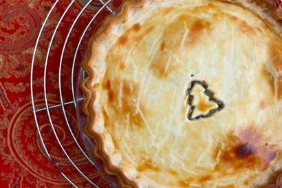 Comment faire classique Tourtière (Québec de Pork Pie), Morsures simples