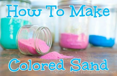 How To Make Farbiger Sand, Spaß auf einem Dime_1