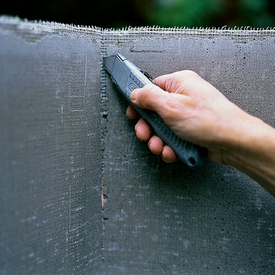 Wie man Betonplatten