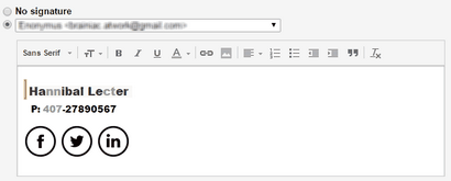 Comment faire cool Signatures Gmail droit de Google Drive