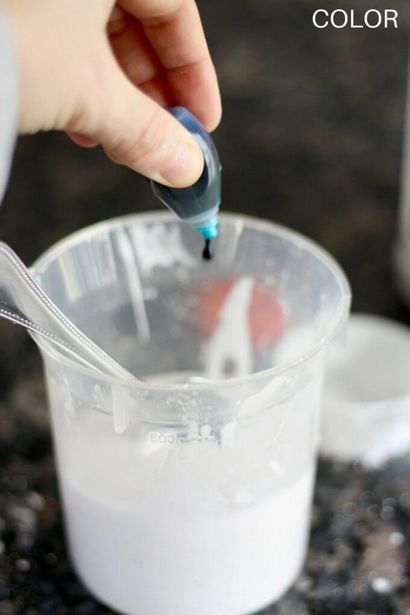 Comment faire la fécule de maïs Slime Recette avec la colle pour les enfants