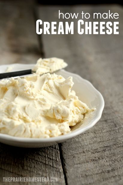 Comment faire du fromage à la crème, La Prairie Homestead