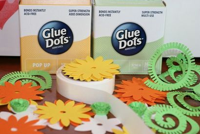 Wie man Cricut Mums Blumenzuckerstangen - Glue Dots Design Team Post, Joy - s Leben