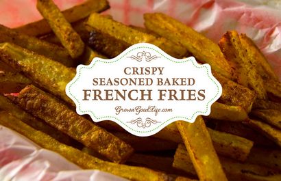 Wie man Crispy Seasoned Baked Französisch Fries