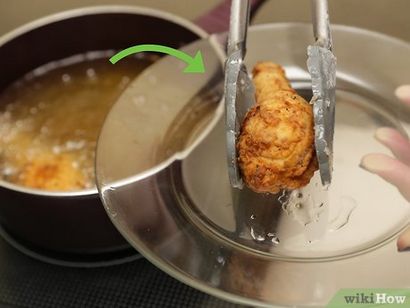 Comment faire de poulet Friture 15 étapes (avec photos)
