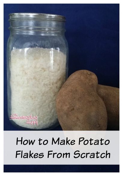 Wie Dehydrierte Kartoffelflocken von Grund auf neu