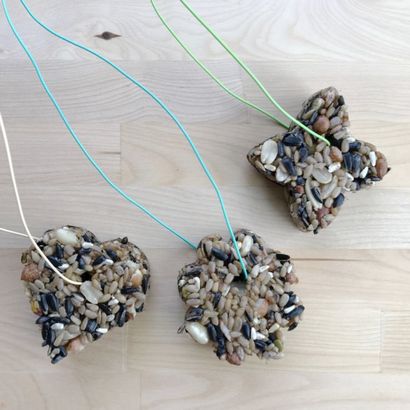 Wie man DIY Vogelfutter Ornamente - Dear Handmade Leben