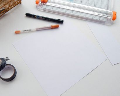 Comment faire des enveloppes de bricolage pour pas cher - Créer des enveloppes personnalisées sur demande, LittleCoffeeFox