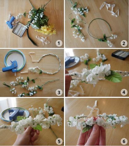 Wie man DIY Blumen-Kronen Stellen