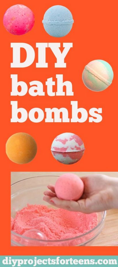 Comment faire Bombes de bricolage Lush de bain - Projets de bricolage pour les adolescents