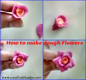 Comment faire des fleurs pâte