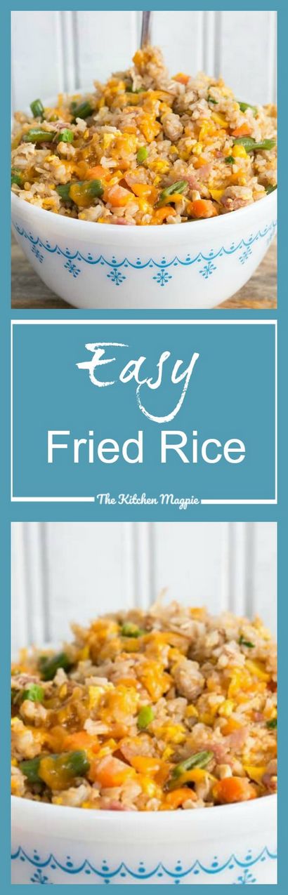 Wie man leicht gebratener Reis Rezept - Video! Die Küche Elster