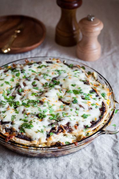 Wie man Enchilada Pie - Natur Comfort Küche
