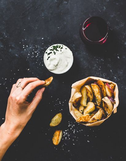 Wie Extraknusperiges Kartoffelschnitz Ohne Fryer Rezept Stellen