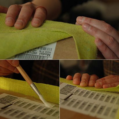Comment faire en carton entoilé Boîte de rangement - Bricolage - Artisanat