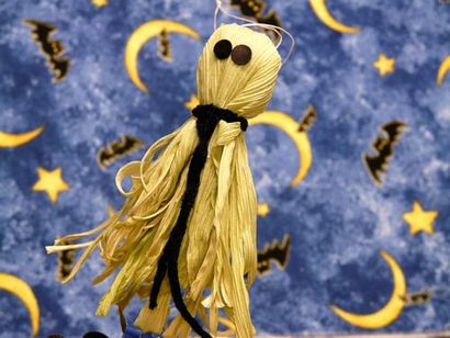 Mit Wie man Fanciful Ghosts and Dolls Fresh Corn Husks, Lebkuchen Schneeflocken