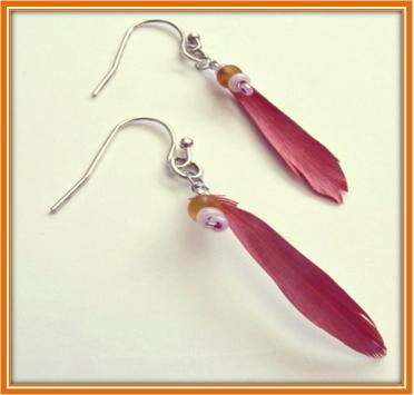 Comment faire Boucles d'oreilles en plumes