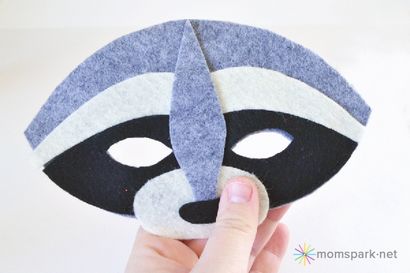 Wie man aus Filz Tiermasken, Mom Funken - Mom Blogger