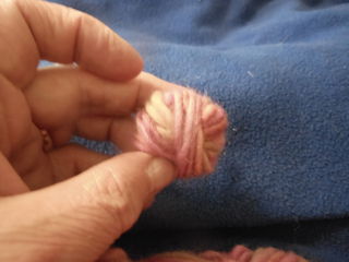 Comment faire Felted Balls laine Sèche 12 étapes (avec photos)