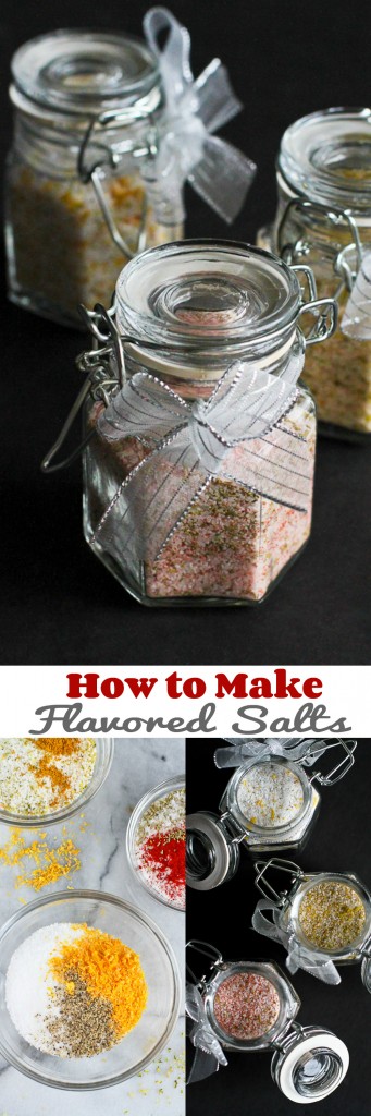 Comment faire Flavored Sels 5 Homemade Idées cadeaux - Cookin Canuck