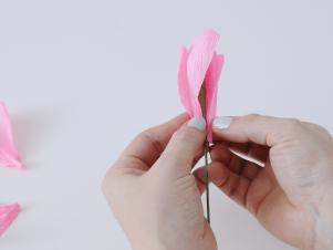Comment faire des fleurs Utilisation du papier crépon, HGTV