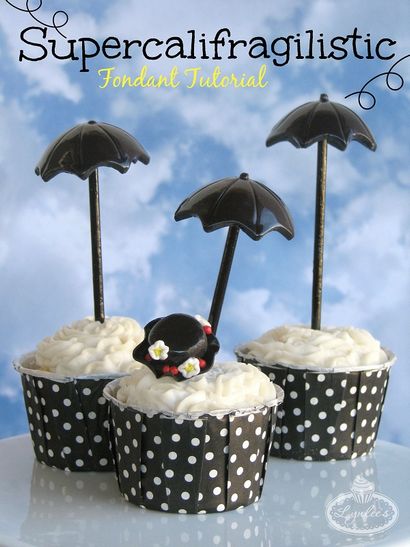 Comment faire Fondant parapluies A Mary Poppins Inspiré Tutorial