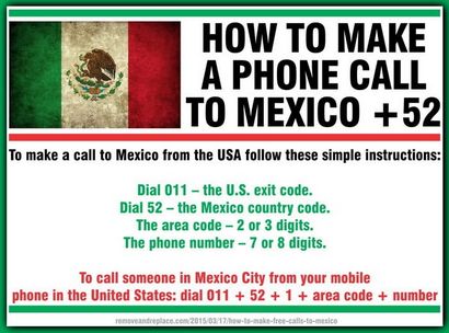 Wie man kostenlose Anrufe zu Mexiko