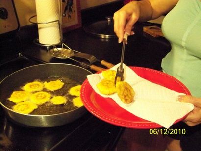 Wie man Fried Green Plantain (tostones) 4 Schritte