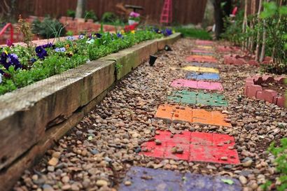 Wie man Garten-Steine ​​in 15 einfachen Schritten Stepping