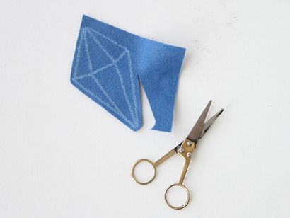 Wie man Geometric DIY Schlüsselanhänger und Schlagwörter mit Felt