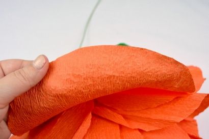 Comment faire du papier géant Crêpe Fleurs - Projets Happy Hour